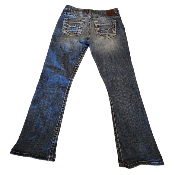 BKE Denim Women's Bootcut Payton Size 29 Embroidery Sequin - Picture 4 of 15